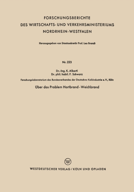 Über das Problem Hartbrand - Weichbrand