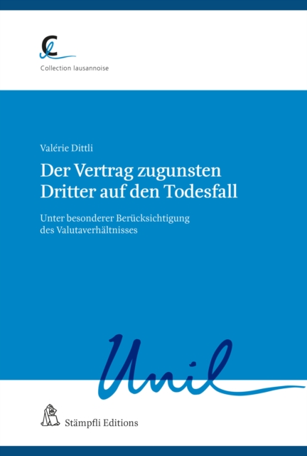 Der Vertrag zugunsten Dritter auf den Todesfall