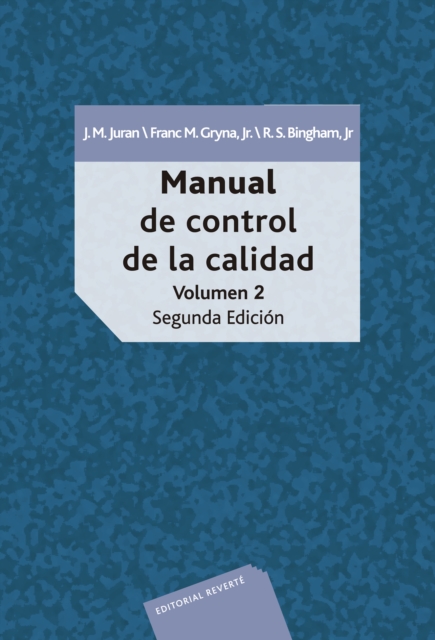 Manual de control de la calidad. Volumen 2