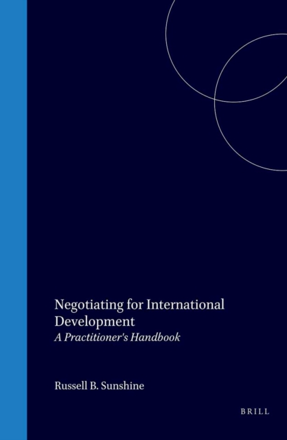 Negotiating for International Development