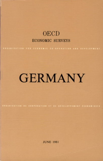 OECD Economic Surveys: Germany 1981