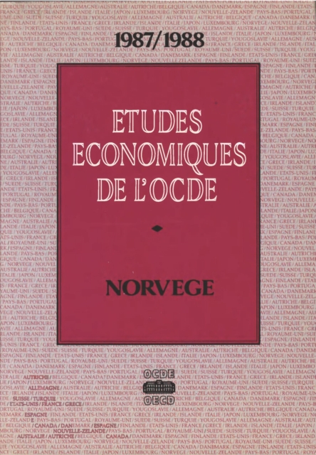 Etudes economiques de l'OCDE : Norvege 1988