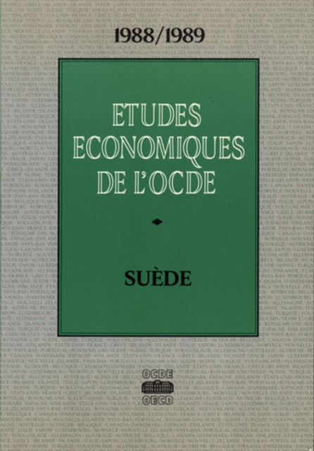 Etudes economiques de l'OCDE : Suede 1989