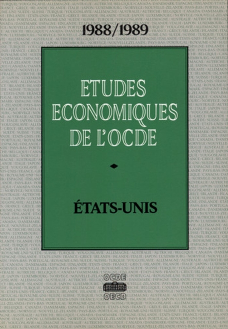Etudes economiques de l'OCDE : Etats-Unis 1989