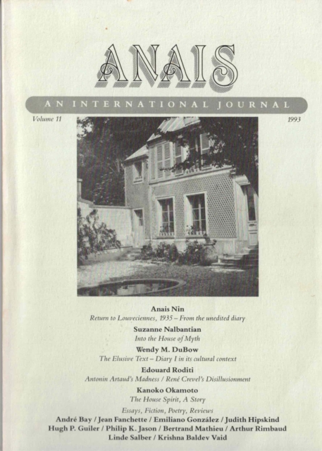ANAIS: An International Journal, Vol. 11