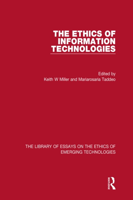 Ethics of Information Technologies