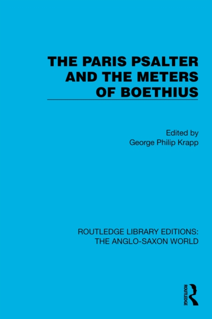 Paris Psalter and the Meters of Boethius