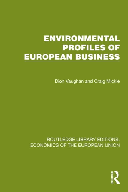 Environmental Profiles of European Business
