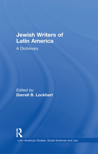 Jewish Writers of Latin America