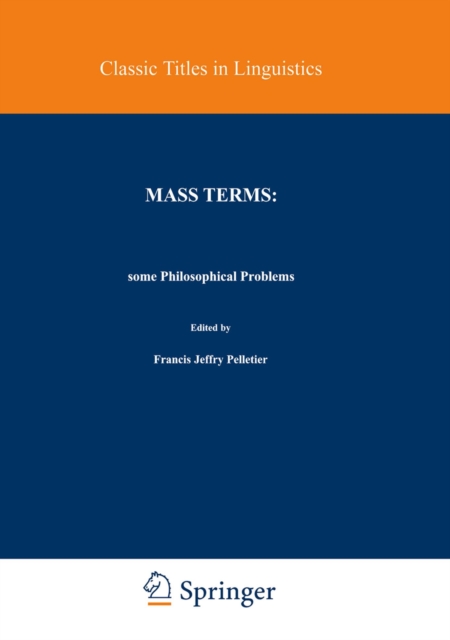 Mass Terms: Some Philosophical Problems