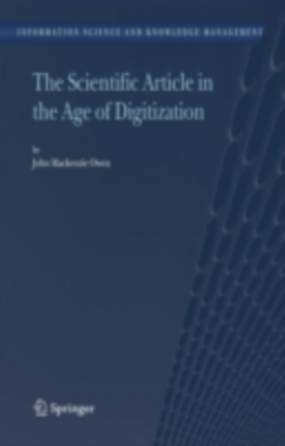 Scientific Article in the Age of Digitization