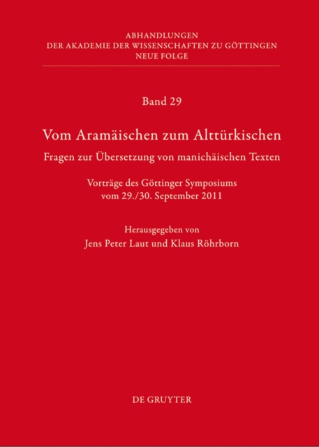 Vom Aramäischen zum Alttürkischen