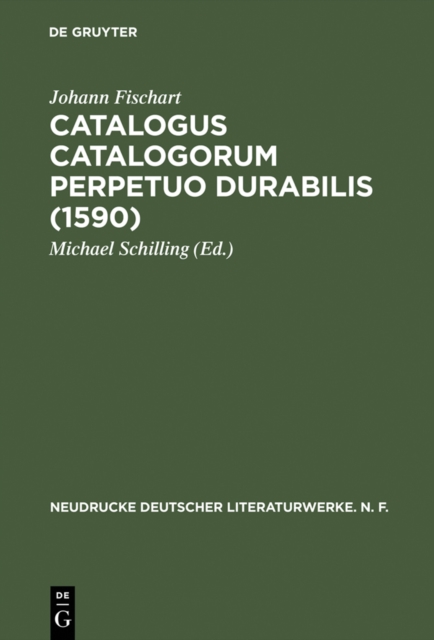 Catalogus Catalogorum perpetuo durabilis (1590)