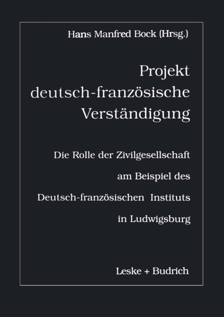 Projekt deutsch-französische Verständigung