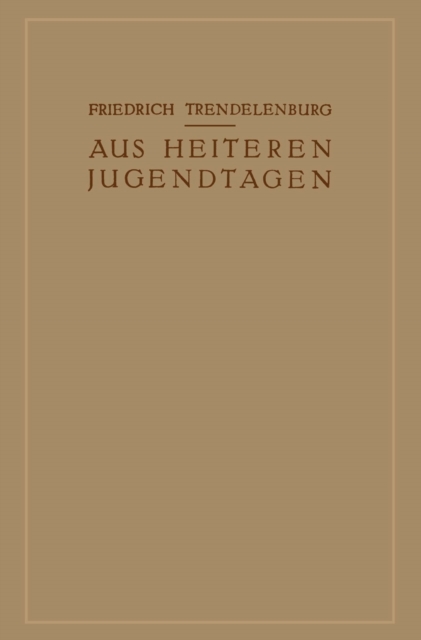 Aus Heiteren Jugendtagen