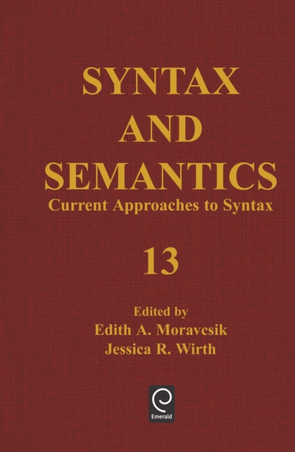 Current Approaches to Syntax