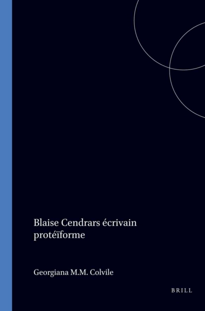 Blaise Cendrars ecrivain proteiforme