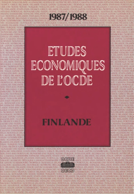Etudes economiques de l'OCDE : Finlande 1988