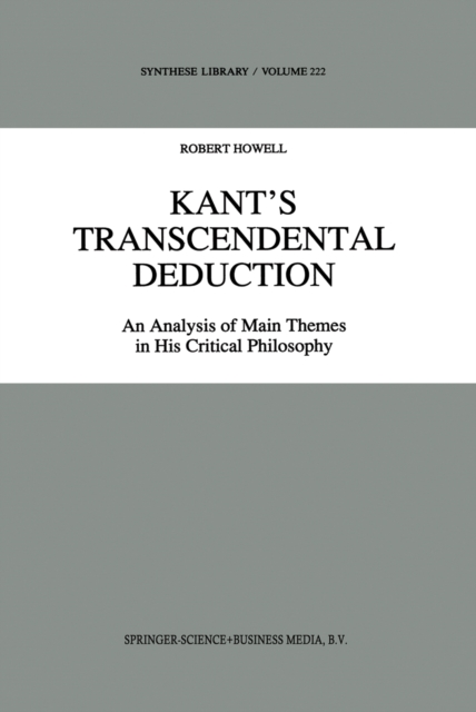 Kant's Transcendental Deduction