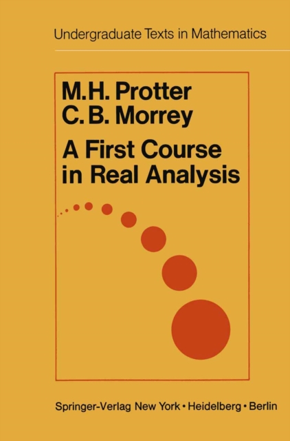 First Course in Real Analysis