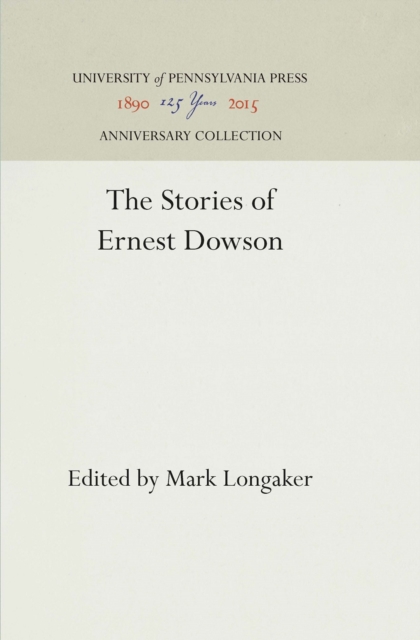 Stories of Ernest Dowson