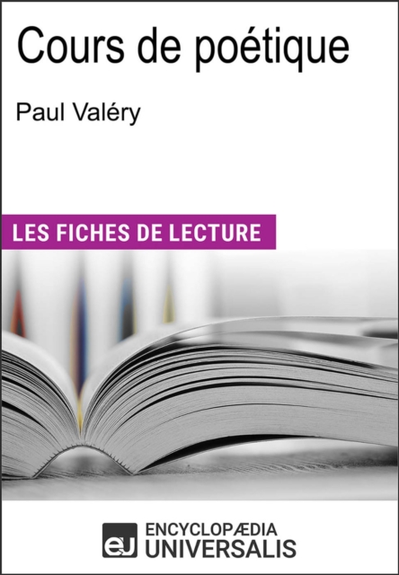Cours de poetique de Paul Valery