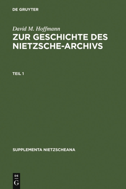 Zur Geschichte des Nietzsche-Archivs