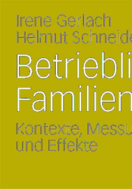 Betriebliche Familienpolitik