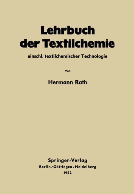 Lehrbuch der Textilchemie