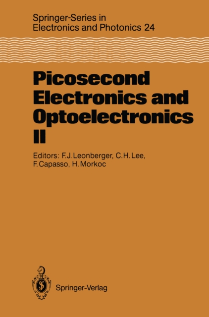 Picosecond Electronics and Optoelectronics II