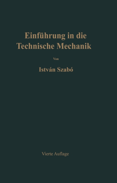 Einführung in die technische Mechanik