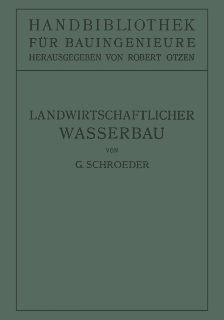 Landwirtschaftlicher Wasserbau