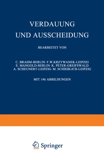Verdauung und Ausscheidung