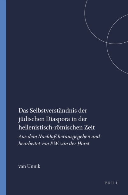 Selbstverstandnis der judischen Diaspora in der hellenistisch-romischen Zeit