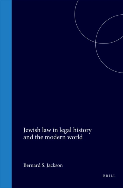 Jewish law in legal history and the modern world