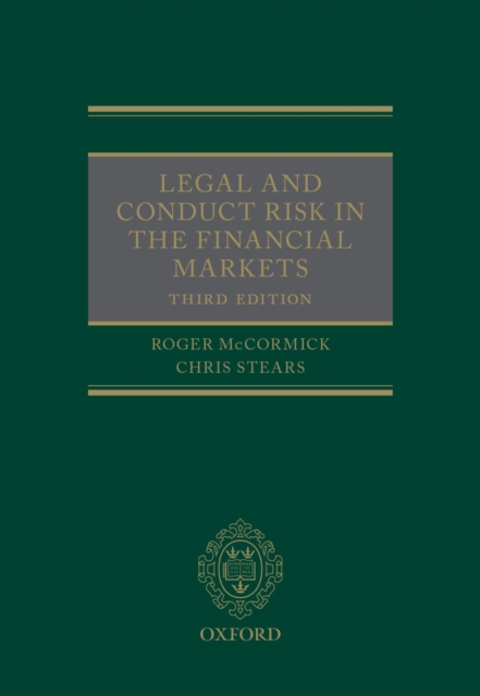 Legal and Conduct Risk in the Financial Markets