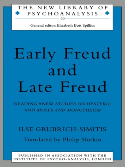 Early Freud and Late Freud