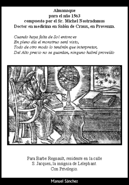 Almanaque para 1563 de Nostradamus