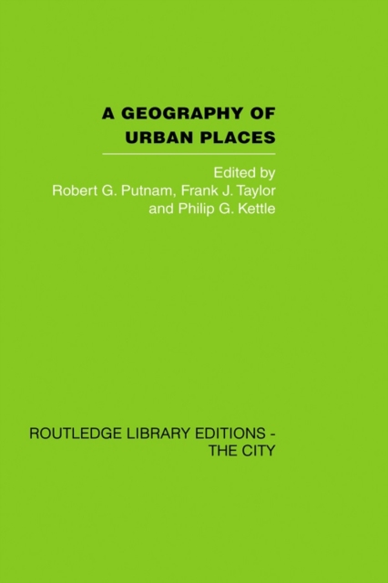 Geography of Urban Places