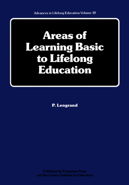 Areas of Learning Basic to Lifelong Education