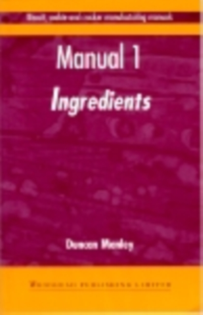 Biscuit, Cookie and Cracker Manufacturing Manuals