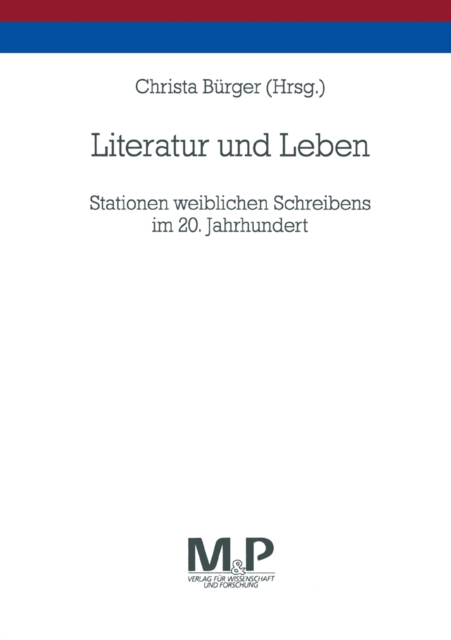 Literatur und Leben