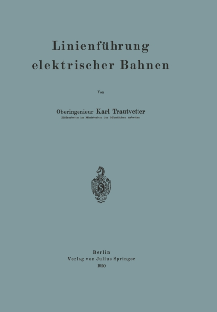 Linienführung elektrischer Bahnen