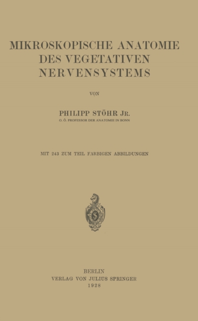 Mikroskopische Anatomie des Vegetativen Nervensystems