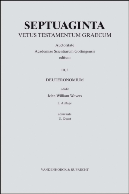 Septuaginta. Band 3,2