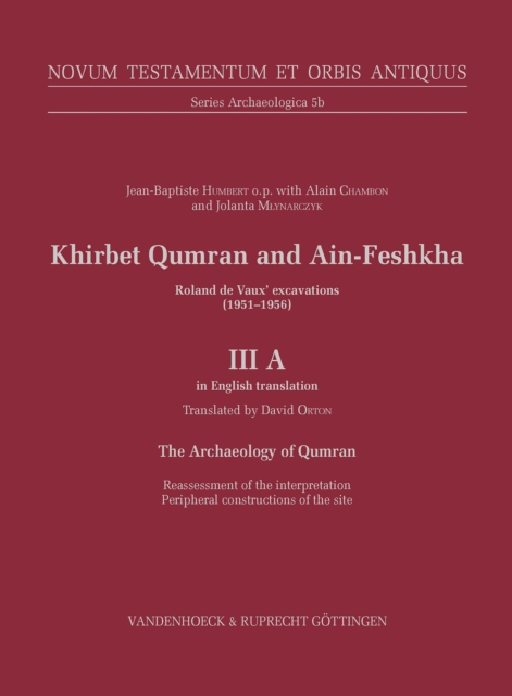Khirbet Qumran and Ain-Feshkha III A (in English translation)