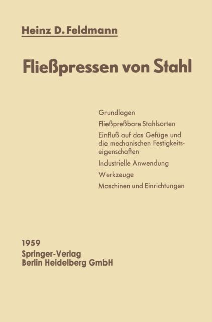 Fließpressen von Stahl