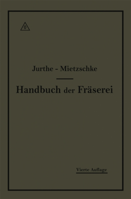 Handbuch der Fräserei