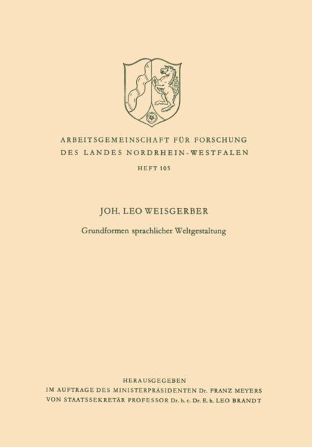 Grundformen sprachlicher Weltgestaltung