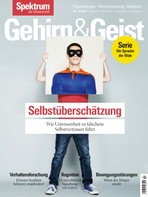 Gehirn&Geist 10/2025 Selbstuberschatzung